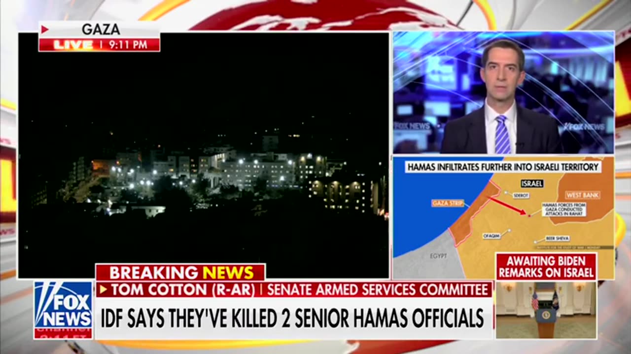 'These Are Not Serious People': Tom Cotton Rips John Kirby's Response To Hamas Attacks