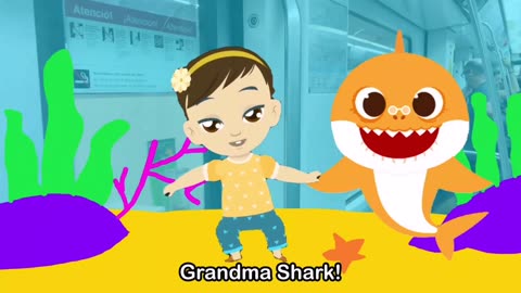 🦈 👶 Baby Shark Dance | Baby Shark | Song For Children | Overtone Kids 👶 🦈