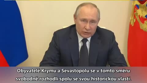 Vladimir Putin ve fantastickém projevu promluvil k lidu Západu, aby se probudil a pochopil