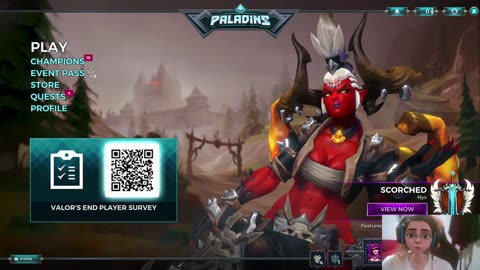 PALADINS SATURDAY NIGHT LIVE STREAMING