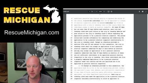 Updates on Rescue Michigan Bills Introduced and Recap of "Decision Day" Rally in Antrim County