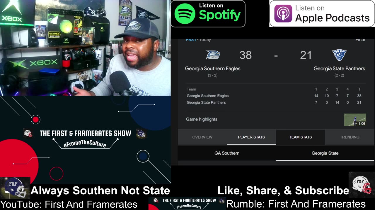 Georgia Southern Defeats Georgia State 38-21 Always Southen Not State