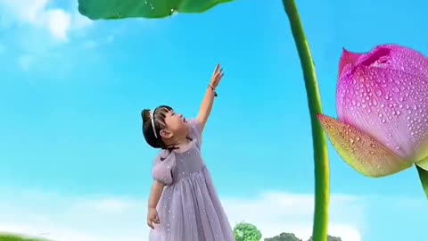 Cute baby girl photo shoot