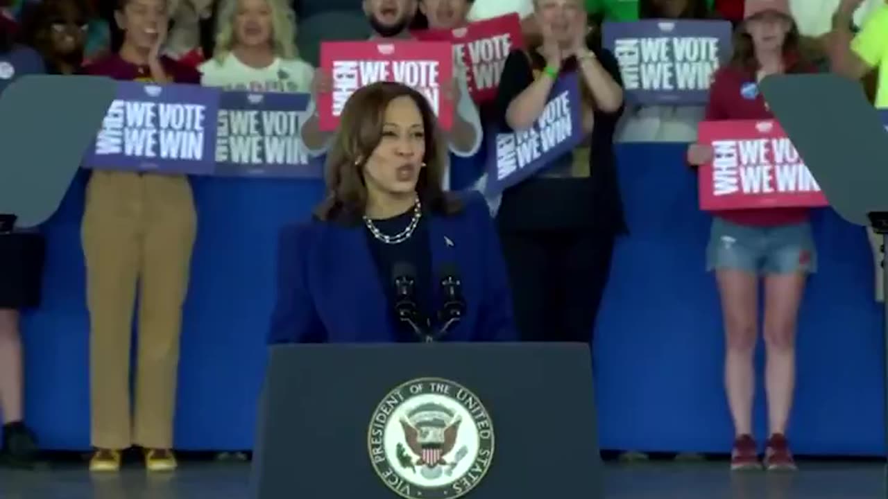 Kamala Harris' critics have pointed out that she is essentially an actress