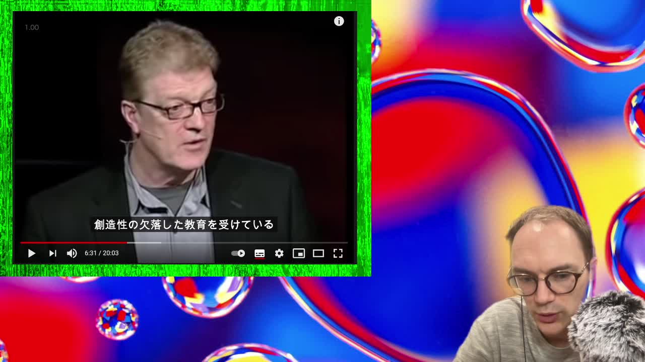 How Ken Robinson`s humor and stories made his speech great