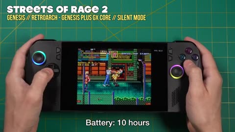 Emulation on rog ally x