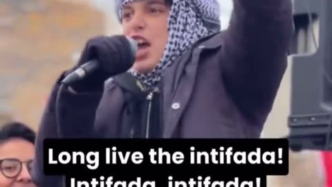 Muslims in Canada use children to call for Islamic Jihad.