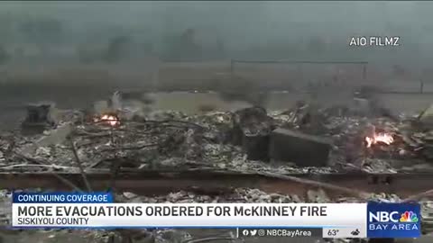 More Evacuations Ordered for McKinney Fire Near California-Oregon Border_batch