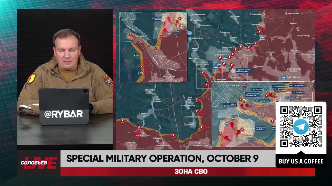 ❗️🇷🇺🇺🇦🎞 RYBAR HIGHLIGHTS OF THE RUSSIAN MILITARY OPERATION IN UKRAINE ON Oct.9, 2024
