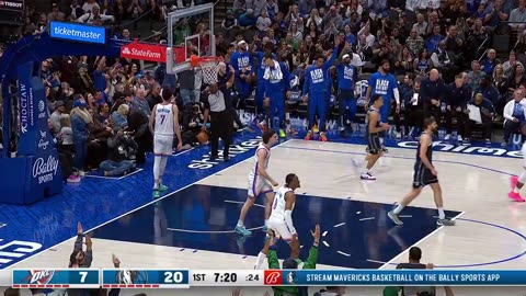 NBA - Luka's 3rd triple of the opening minutes 🔥 Thunder-Mavs