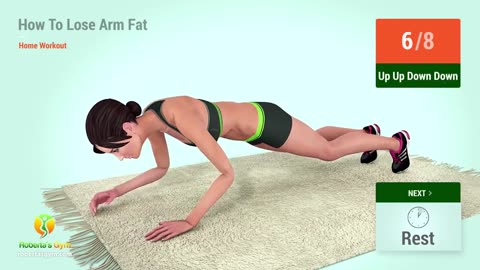 How To Lose Arm Fat - Home Workout