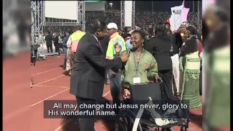 Healed After Many Years On Wheel Chair.