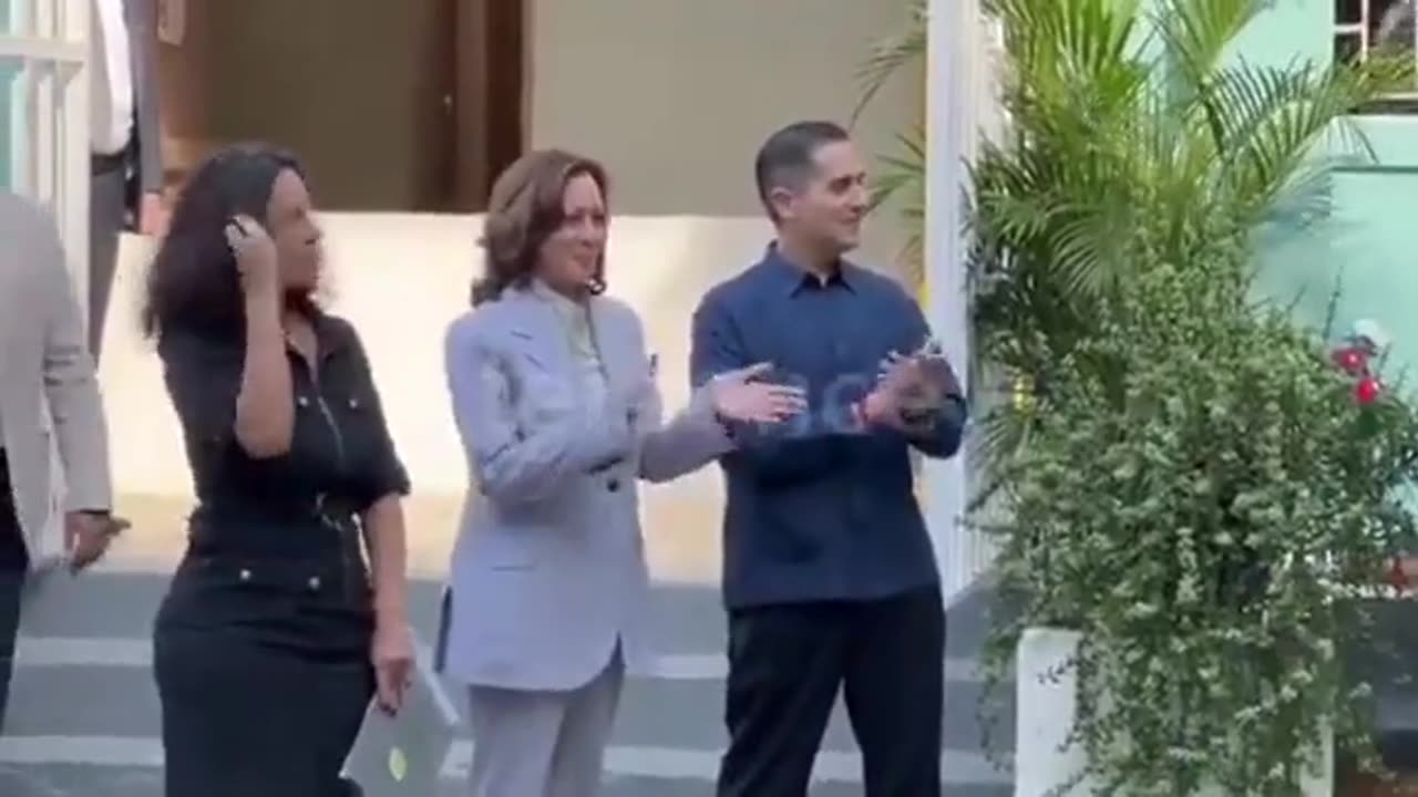 OOPS: Clueless Kamala Claps Along to Protest Song - Then Learns It's About Her