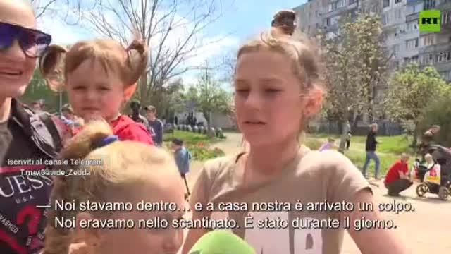 Testimonianze di civili di Mariupol.
