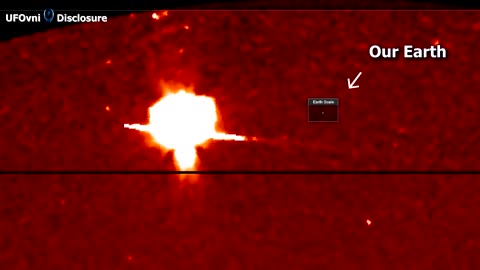 UFOs coming out of SUN are 100 times BIGGER than EARTH?!?!?!