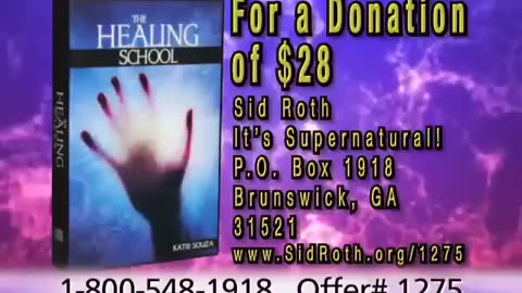 Katie Souza on Sid Roth It's Supernatural!