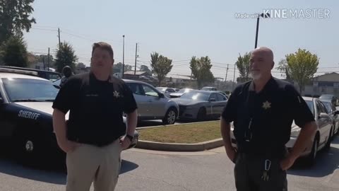Ghost Buster 1st Amendment Audit. Most confused Officer EVER!!