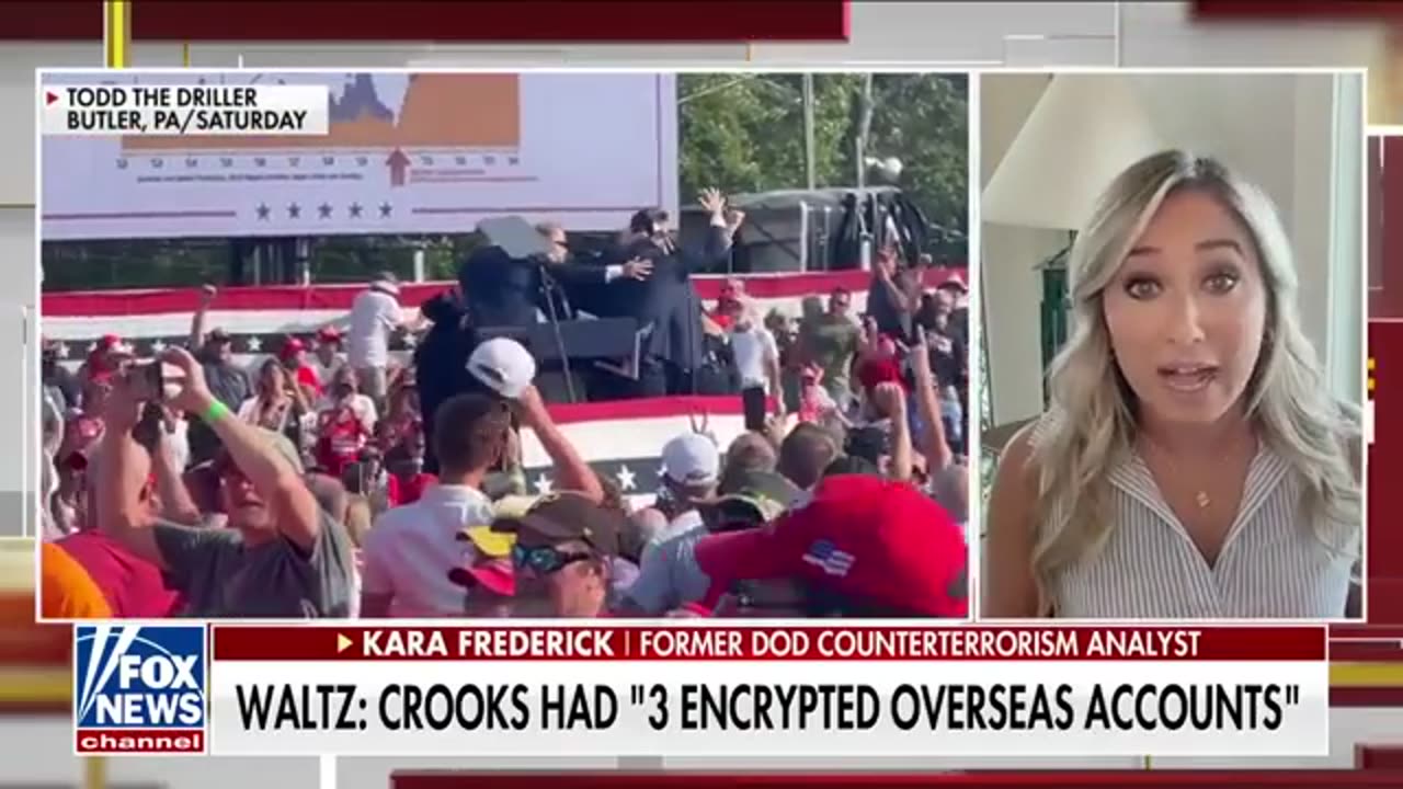 Trump shoot had encrypted bank accounts