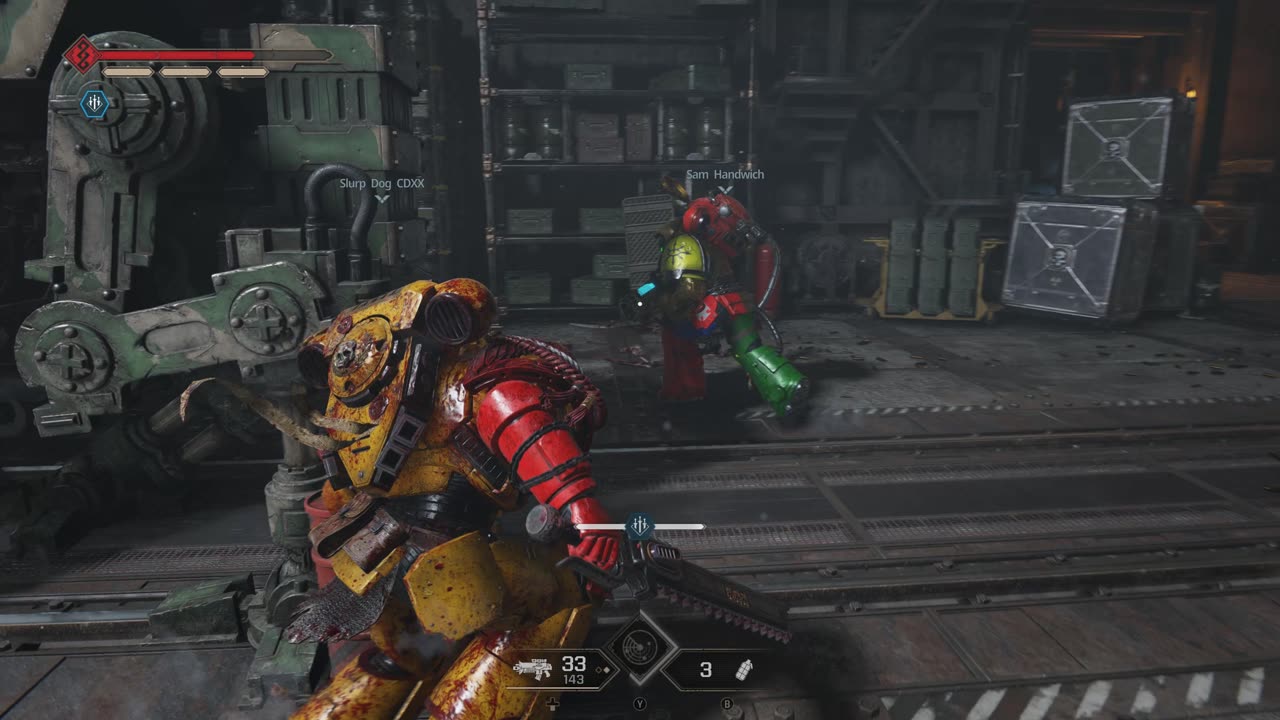 Lethal Difficulty - Bulwark Is In Fact A Healer (Space Marine 2)(Space Marine 2)