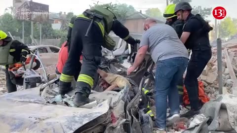 Russia fired missile at a residential building in Dnipro city: A nine-story building collapsed