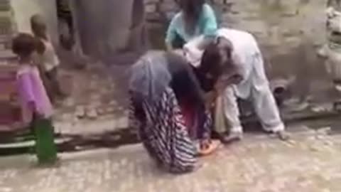 women fighting
