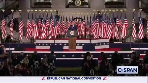 President Donald Trump Full Acceptance Speech at 2020 Republican National Convention 08/28/2020