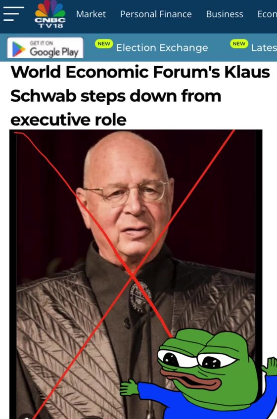 World Economic Forum’s Klause Schwab Steps Down from Executive Role