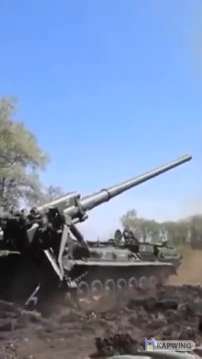 Russian artillery fire up on Ukranian position