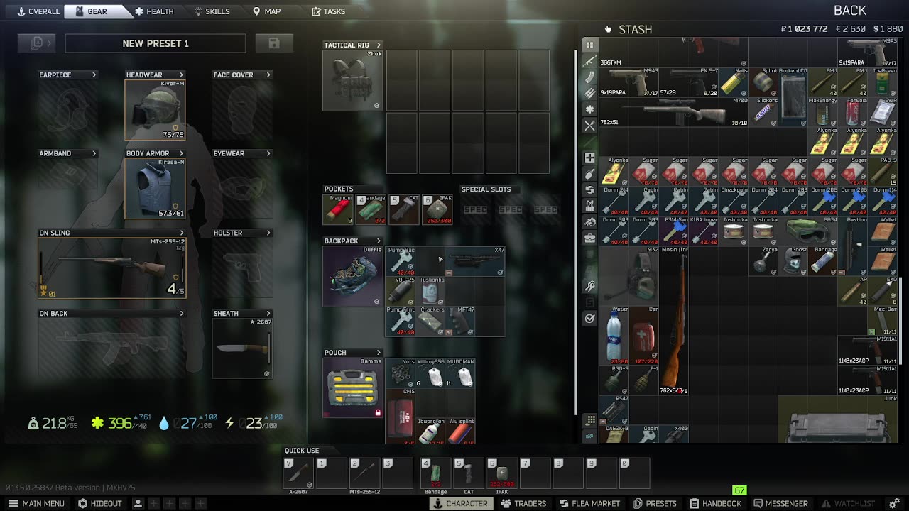 Grinding to Lvl 2 Peacekeeper then Moons out Goons out.