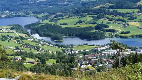 village around lonahorgi norway