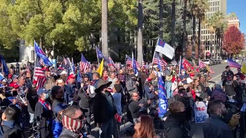 StopTheSteal _ California State Capitol Protest Sacramento, CA Week 4 November 28, 2020 IMG 2803