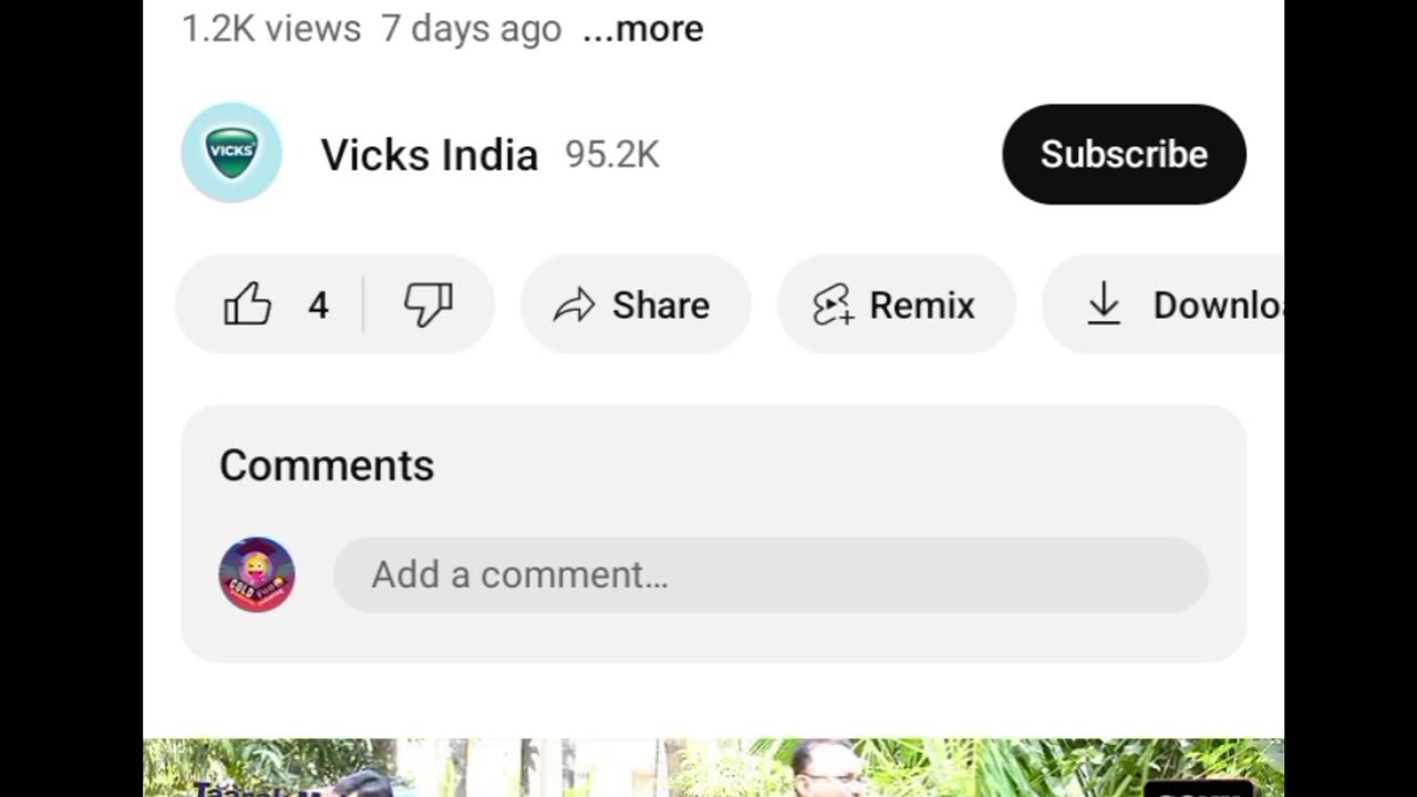 What comment I passed on | #vicks #viral #shorts