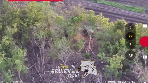Russian Squad Clears a Ukrainian Stronghold