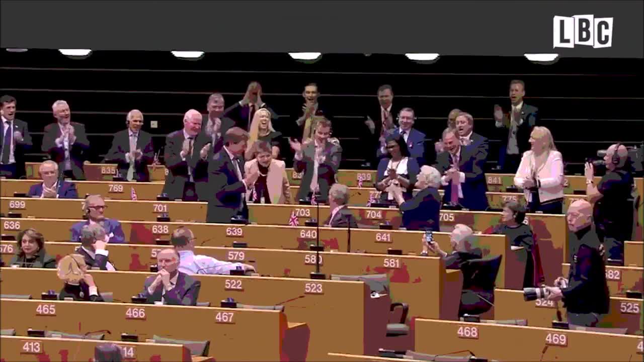 Faragewave Nigel Farage Final EU Speech Lofi Chill Hip Hop