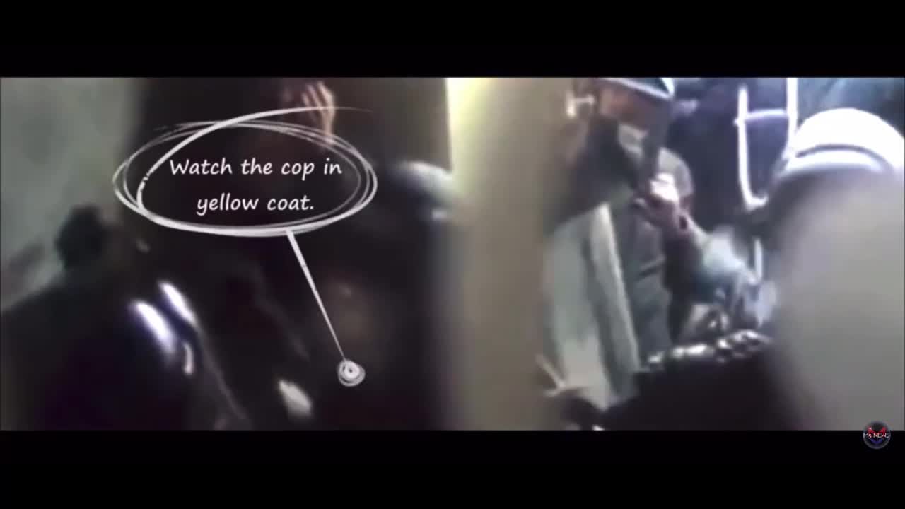 DC Cops Brutalizing a Terrified Protester in a Corner on January 6th.