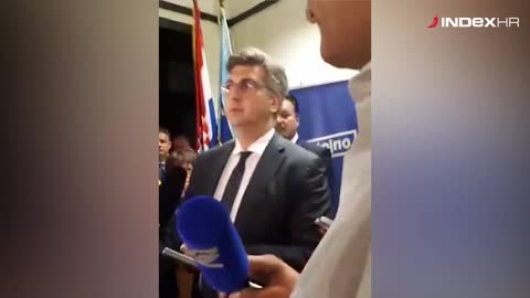 Plenković o prijetnjama Indexovom novinaru