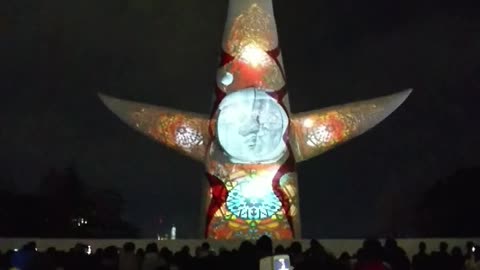 Amazing Illumination Show Osaka Japan