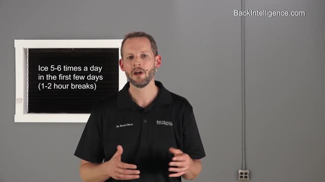 How to use Ice Or Heat For Back Pain Relief & Injury