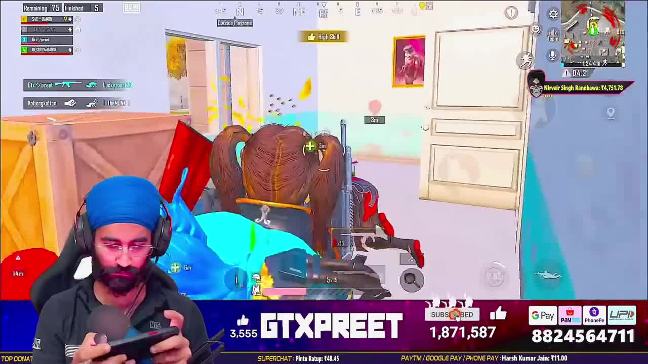 1vs5 With Shotgun 😱 Chupaaaa #shorts #short
