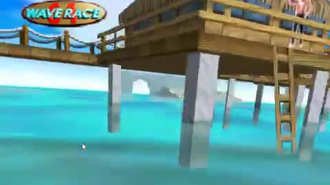 WAVERACE 64 intro + demo; CRACKED VERSION recorded fraps