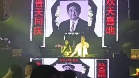 A Club in China 'Celebrates' the Death of Japan's Fmr. Prime Minister, Shinzo Abe
