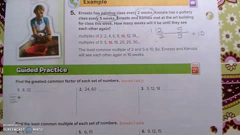 Gr 6 - Ch 1 - Lesson 1 - PART 1 - Factors and Multiples