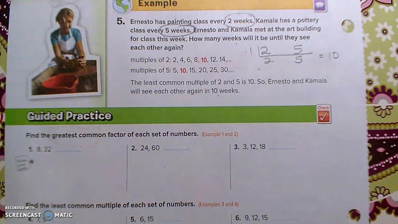 Gr 6 - Ch 1 - Lesson 1 - PART 1 - Factors and Multiples