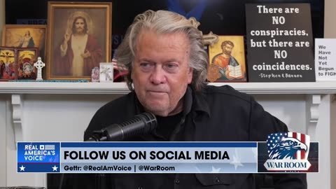 Bannon: "It Has Nothing To Do With Vengeance Whatsoever, The American People Have Mandated This"