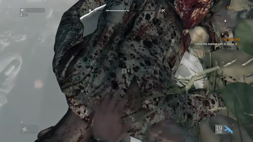 Two children thought Crane had turned into a zombie and fled in horror.