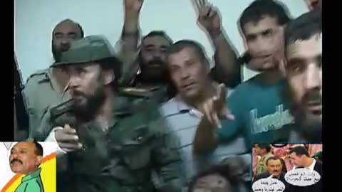 Muammar Gadhafi in a Morge