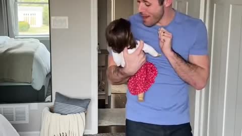 How Different People Hold a Baby.