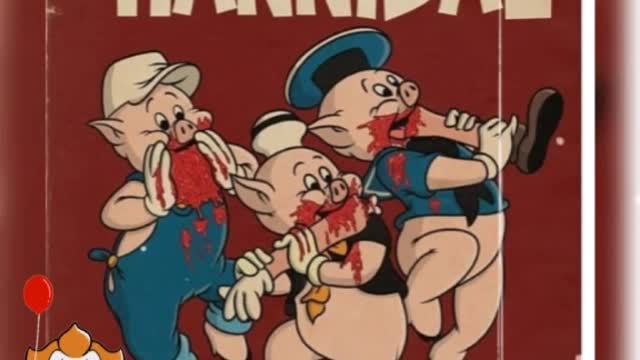Se os filmes de terror fossem desenhos