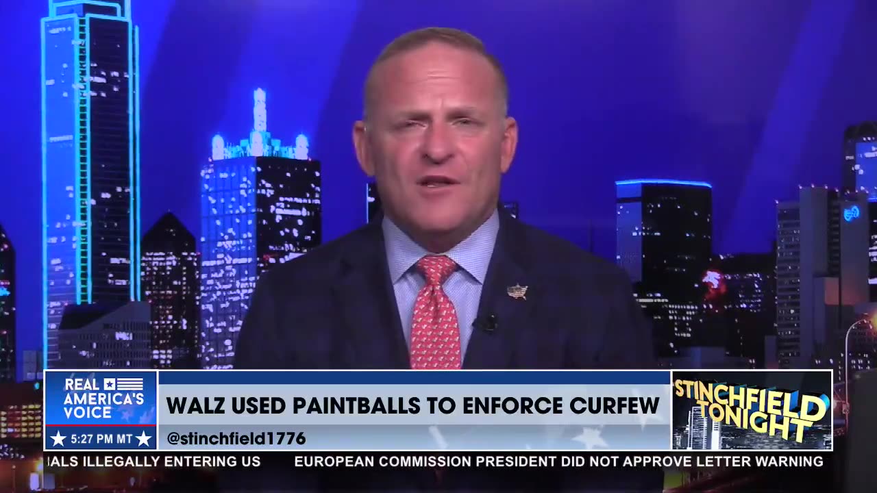 Tim Walz Allowed the Use of Paintball Guns to Enforce a COVID Curfew