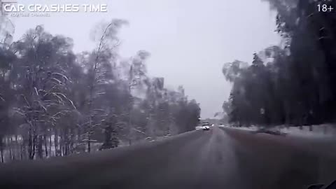 Car. Winter Crashes